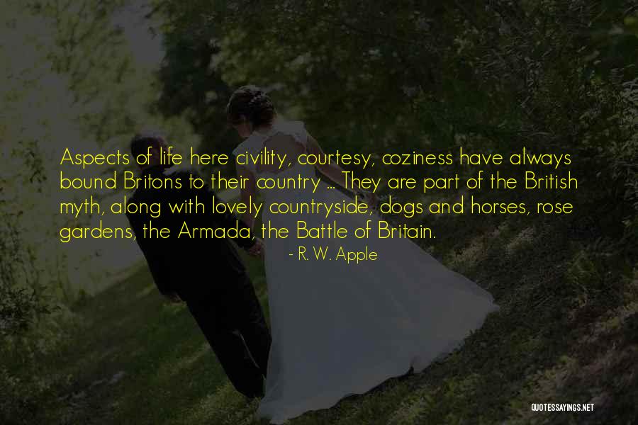 The British Countryside Quotes By R. W. Apple