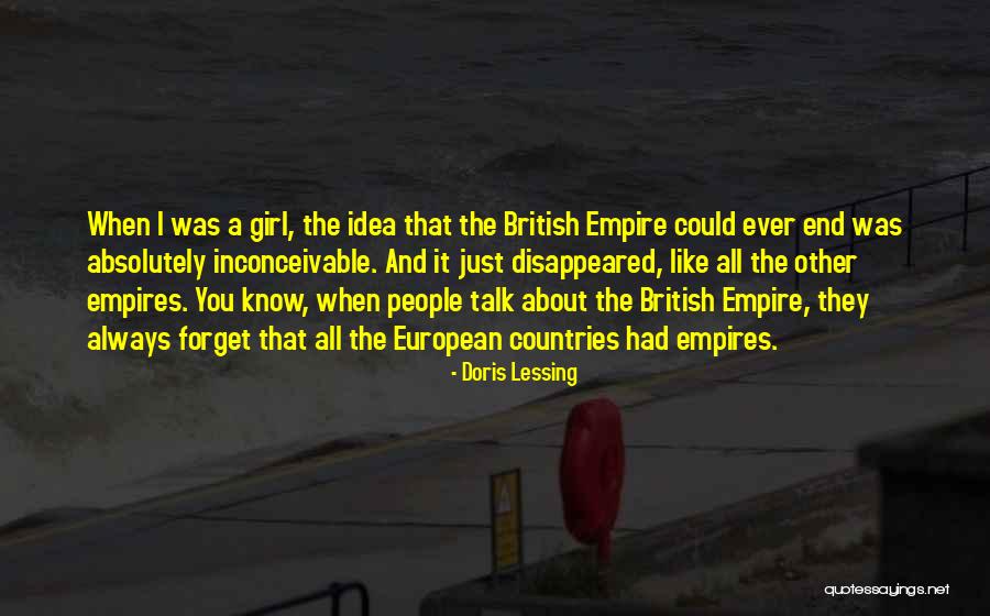 The British Empire Quotes By Doris Lessing