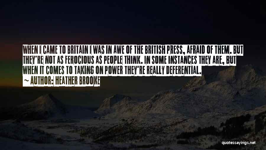 The British Press Quotes By Heather Brooke