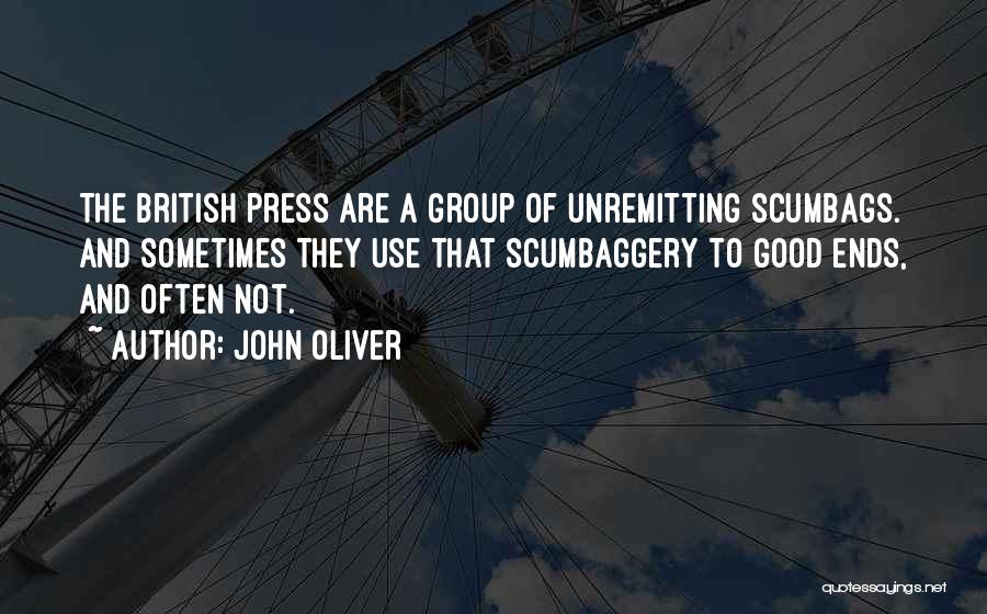 The British Press Quotes By John Oliver