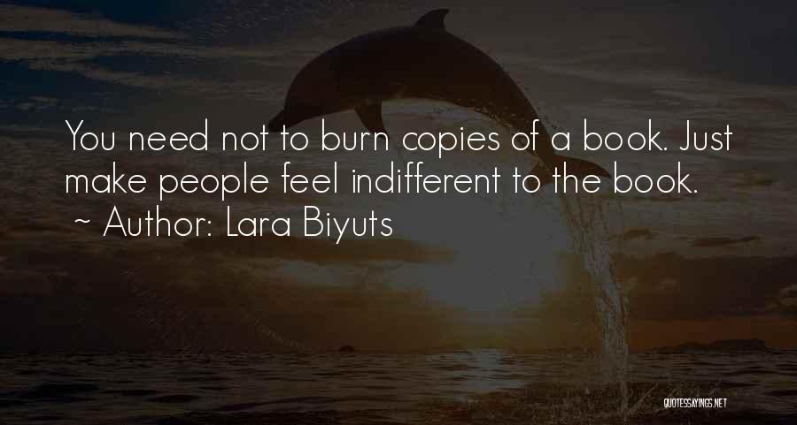 The Burn Book Quotes By Lara Biyuts