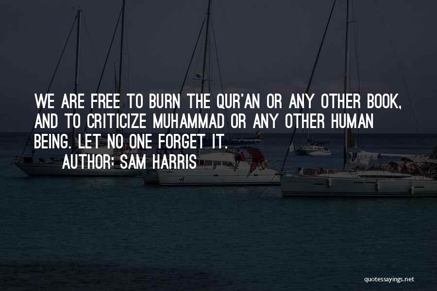 The Burn Book Quotes By Sam Harris