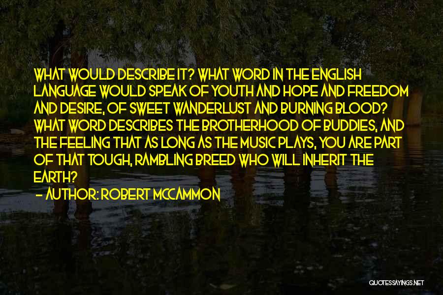 The Burning Desire Quotes By Robert McCammon