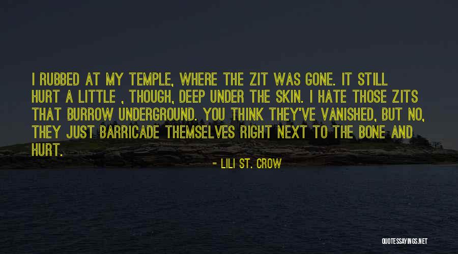 The Burrow Quotes By Lili St. Crow The Burrow Quotes By Lili St. Crow