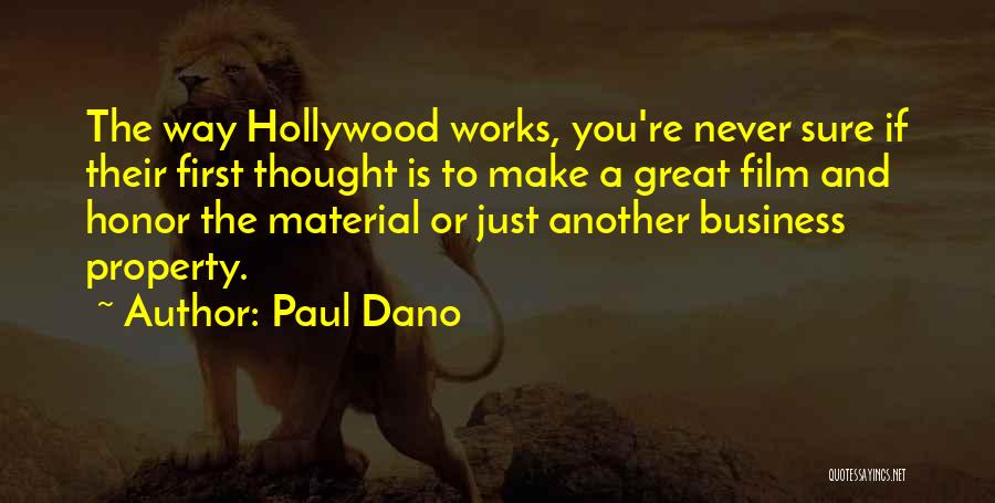 The Business Film Quotes By Paul Dano