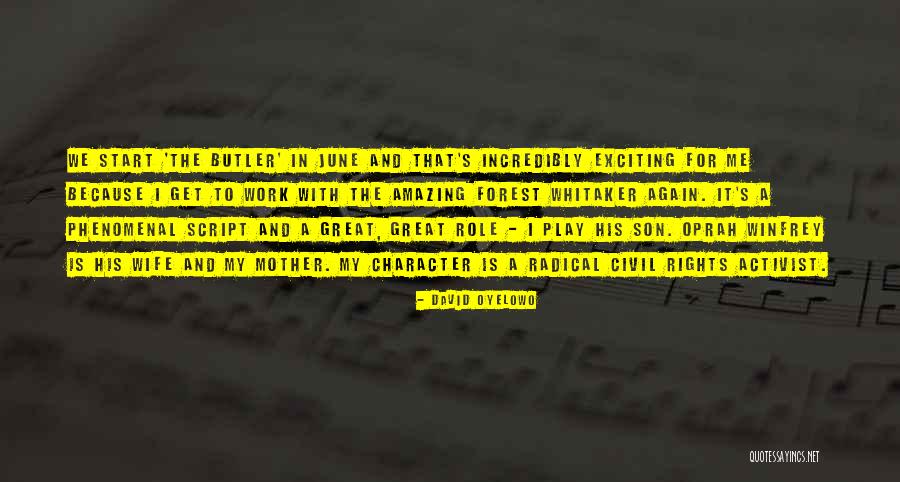 The Butler Quotes By David Oyelowo