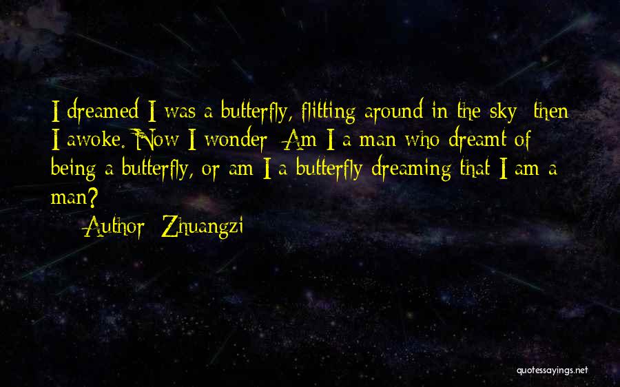 The Butterfly Man Quotes By Zhuangzi