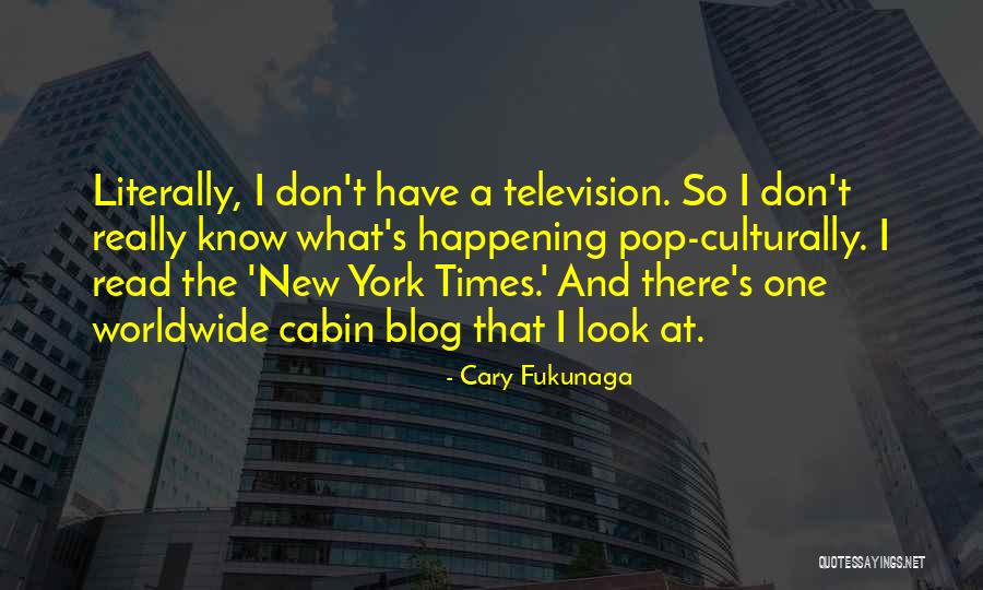 The Cabin Quotes By Cary Fukunaga The Cabin Quotes By Cary Fukunaga
