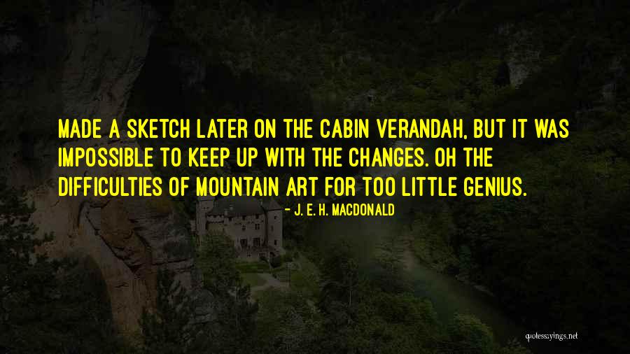 The Cabin Quotes By J. E. H. MacDonald The Cabin Quotes By J. E. H. MacDonald
