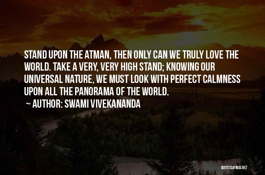 The Calmness Of Nature Quotes By Swami Vivekananda