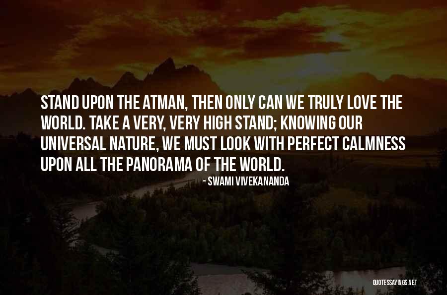 The Calmness Of Nature Quotes By Swami Vivekananda