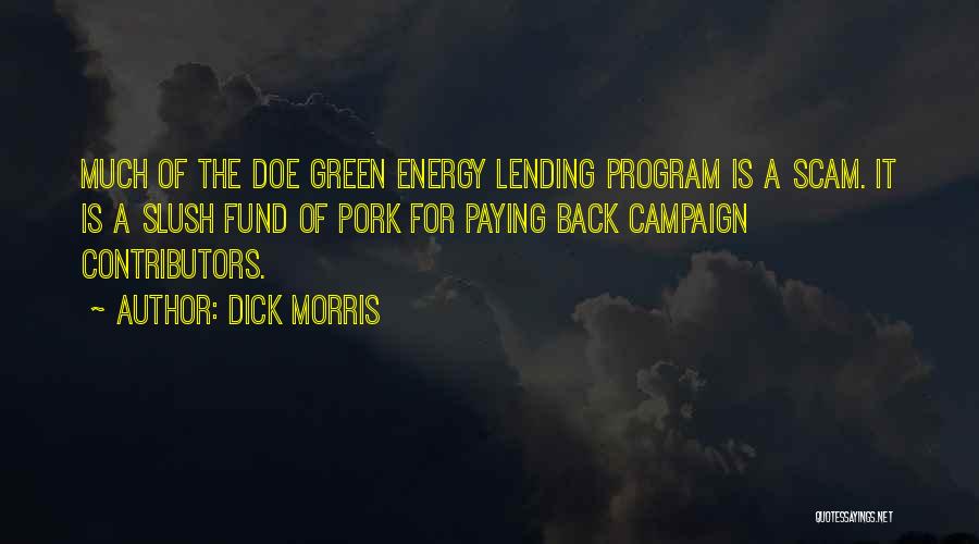 The Campaign Quotes By Dick Morris