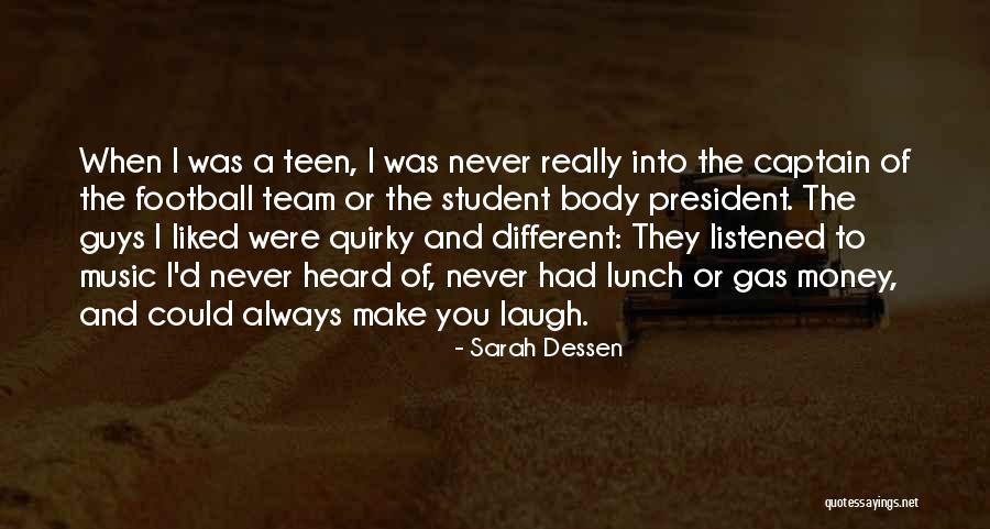 The Captain Is Out To Lunch Quotes By Sarah Dessen