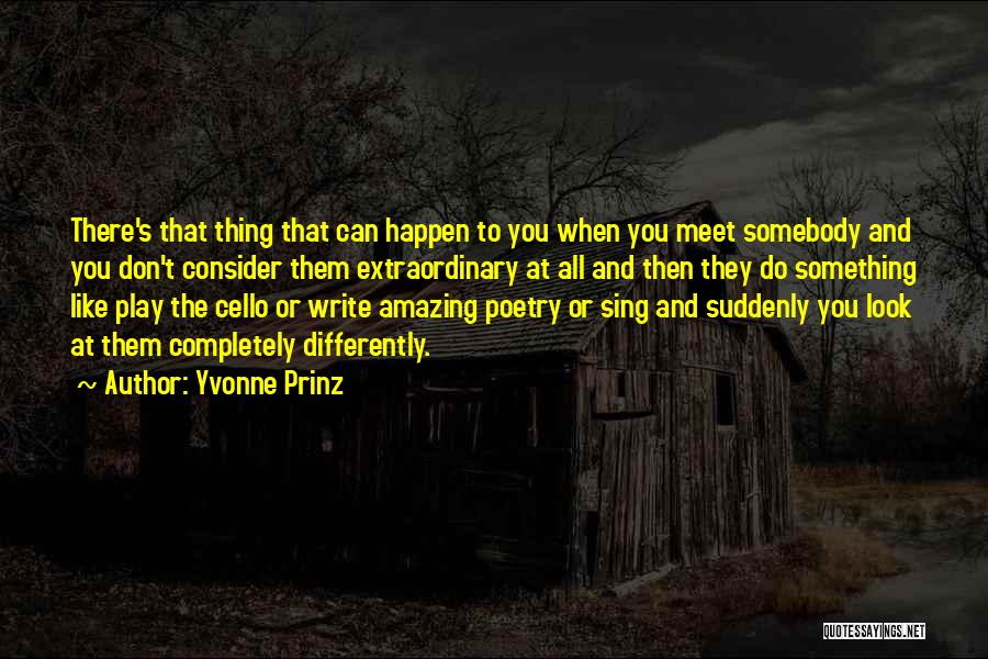 The Cello Quotes By Yvonne Prinz