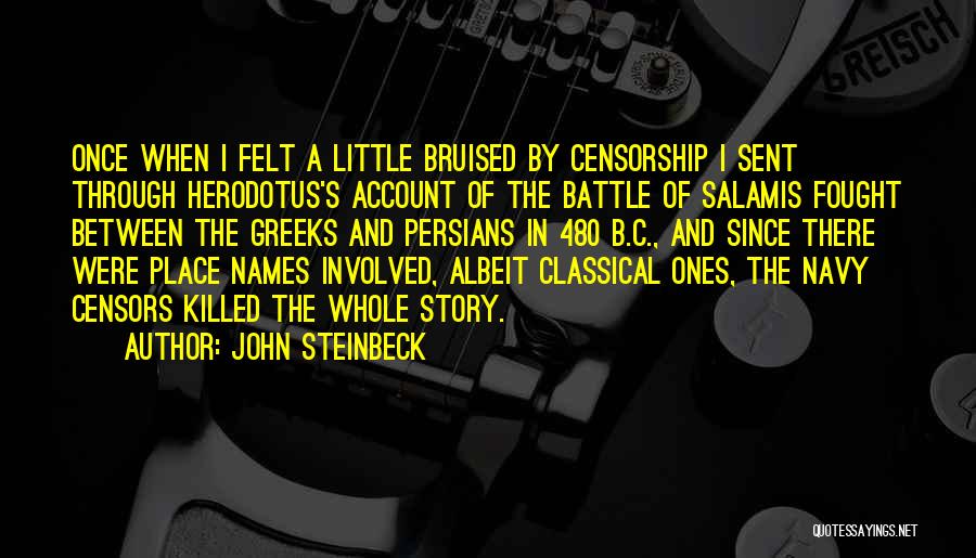 The Censors Quotes By John Steinbeck