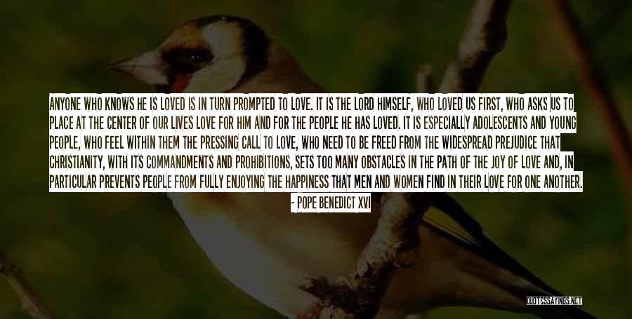 The Center Within Quotes By Pope Benedict XVI The Center Within Quotes By Pope Benedict XVI