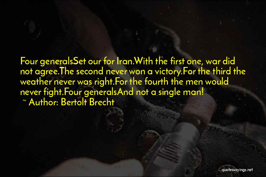 The Chalk Circle Man Quotes By Bertolt Brecht