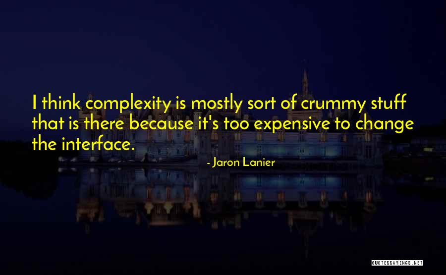 The Change Of Technology Quotes By Jaron Lanier