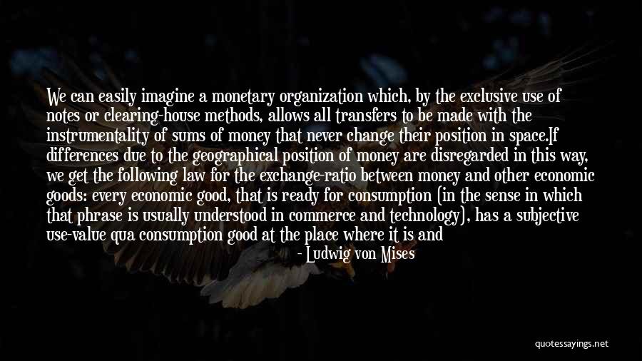 The Change Of Technology Quotes By Ludwig Von Mises