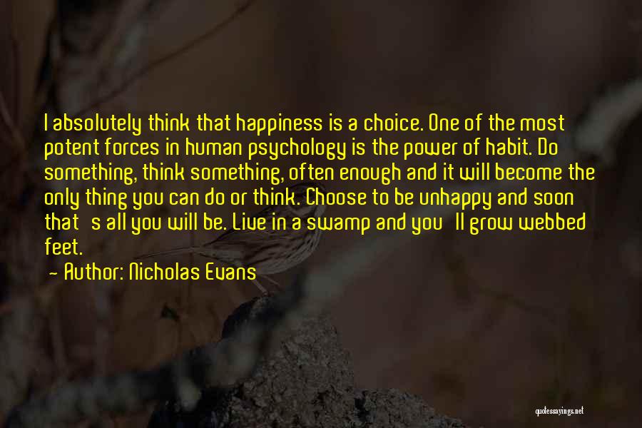 The Choice Nicholas Quotes By Nicholas Evans