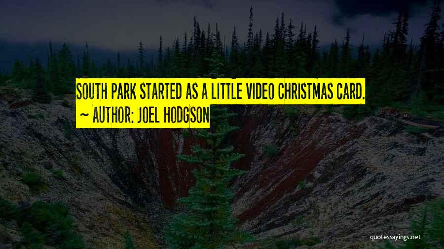 The Christmas Card Quotes By Joel Hodgson