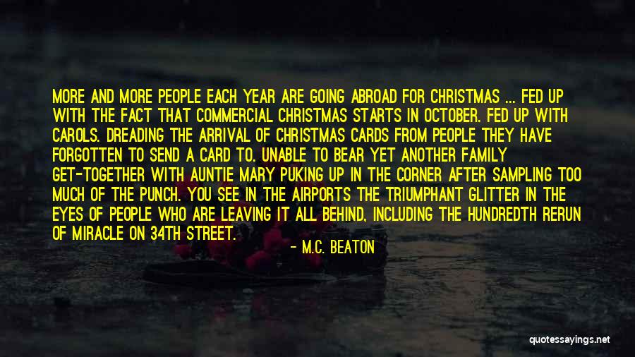 The Christmas Card Quotes By M.C. Beaton The Christmas Card Quotes By M.C. Beaton