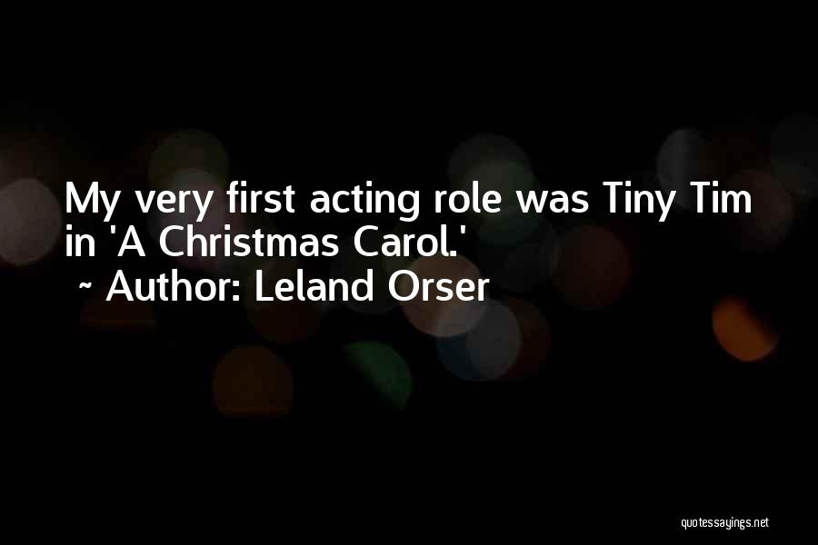 The Christmas Carol Quotes By Leland Orser