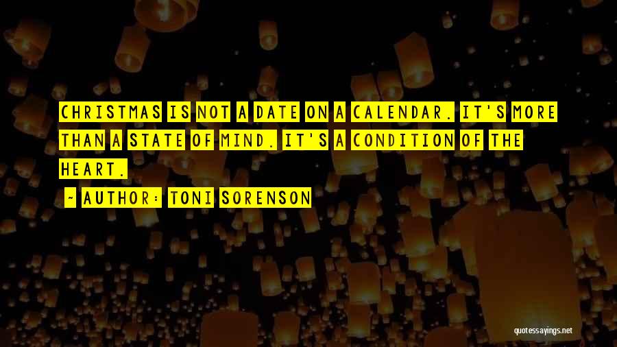 The Christmas Holidays Quotes By Toni Sorenson