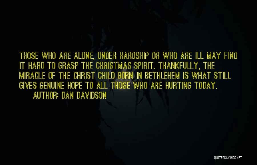 The Christmas Hope Quotes By Dan Davidson
