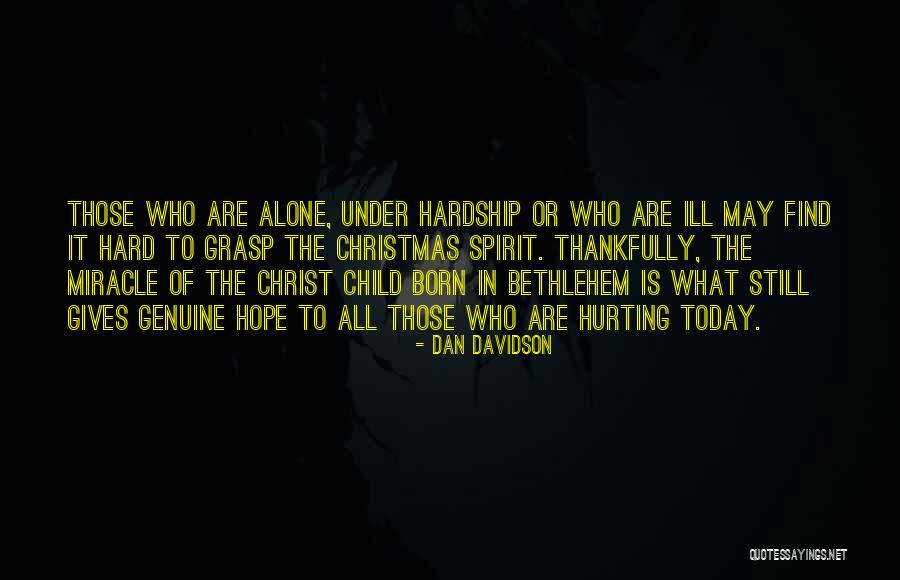 The Christmas Hope Quotes By Dan Davidson