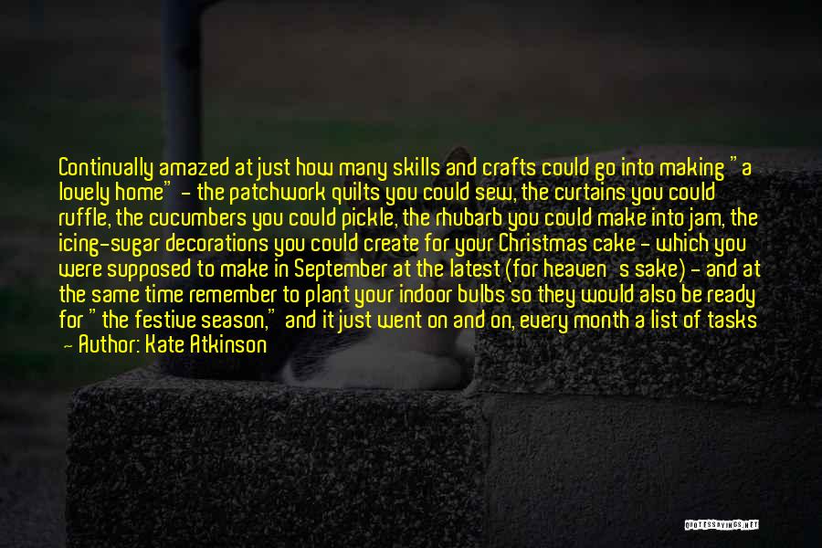 The Christmas List Quotes By Kate Atkinson