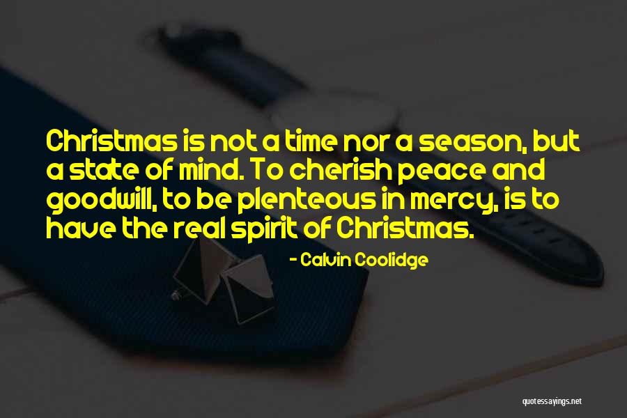 The Christmas Season Quotes By Calvin Coolidge