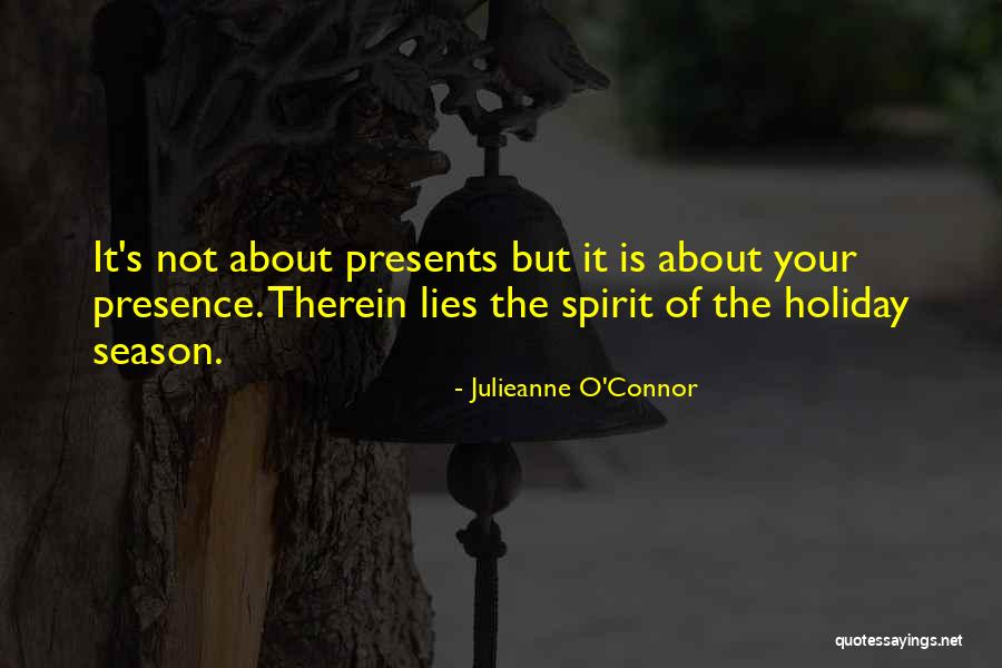 The Christmas Season Quotes By Julieanne O'Connor