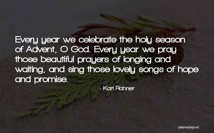 The Christmas Season Quotes By Karl Rahner