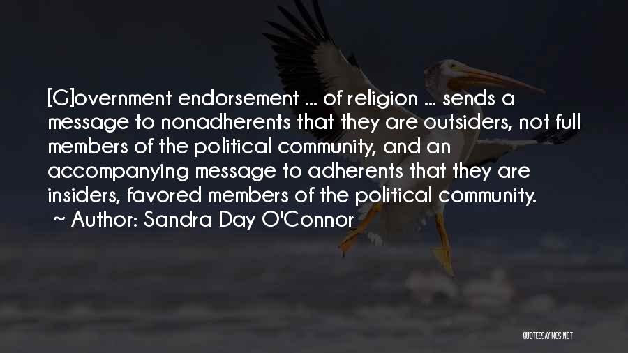 The Church In The Outsiders Quotes By Sandra Day O'Connor