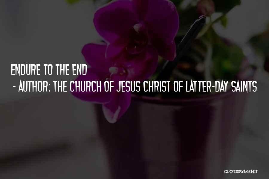 The Church Of Jesus Christ Of Latter-day Saints Quotes 122529