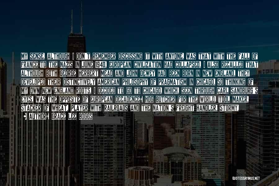 The City Chicago Quotes By Grace Lee Boggs