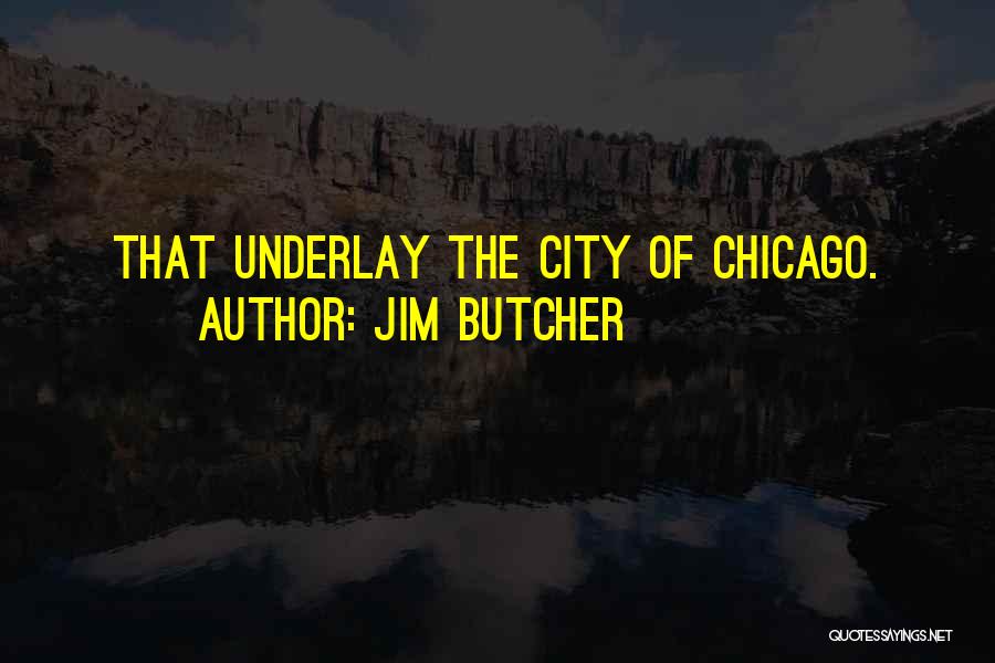 The City Chicago Quotes By Jim Butcher