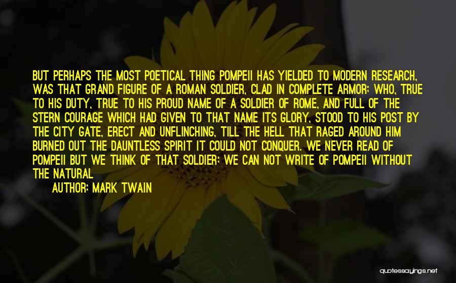 The City Of Pompeii Quotes By Mark Twain