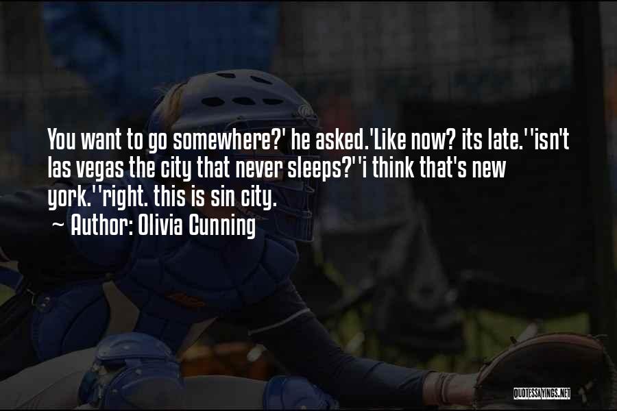 The City That Never Sleeps Quotes By Olivia Cunning