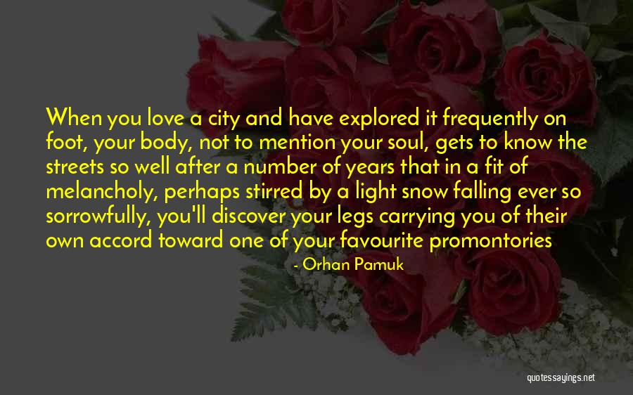 The City You Love Quotes By Orhan Pamuk The City You Love Quotes By Orhan Pamuk
