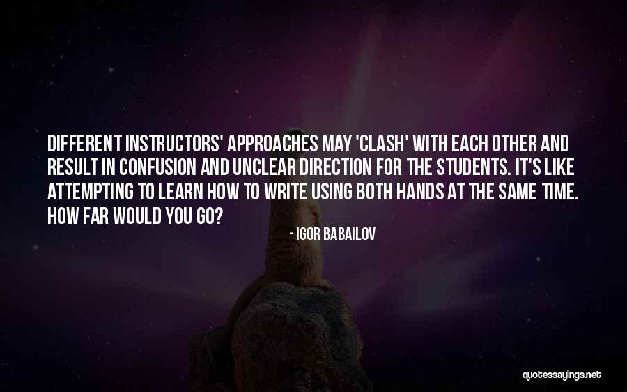 The Clash Quotes By Igor Babailov The Clash Quotes By Igor Babailov