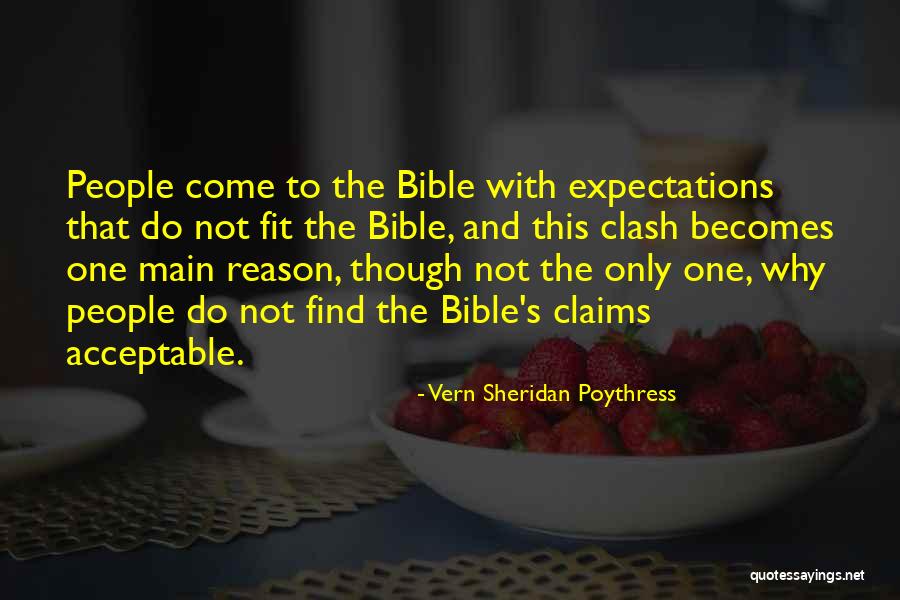 The Clash Quotes By Vern Sheridan Poythress The Clash Quotes By Vern Sheridan Poythress