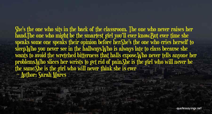 The Classroom Quotes By Sarah Mares