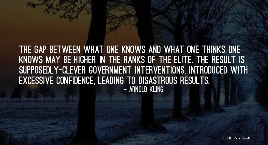 The Clever One Quotes By Arnold Kling The Clever One Quotes By Arnold Kling