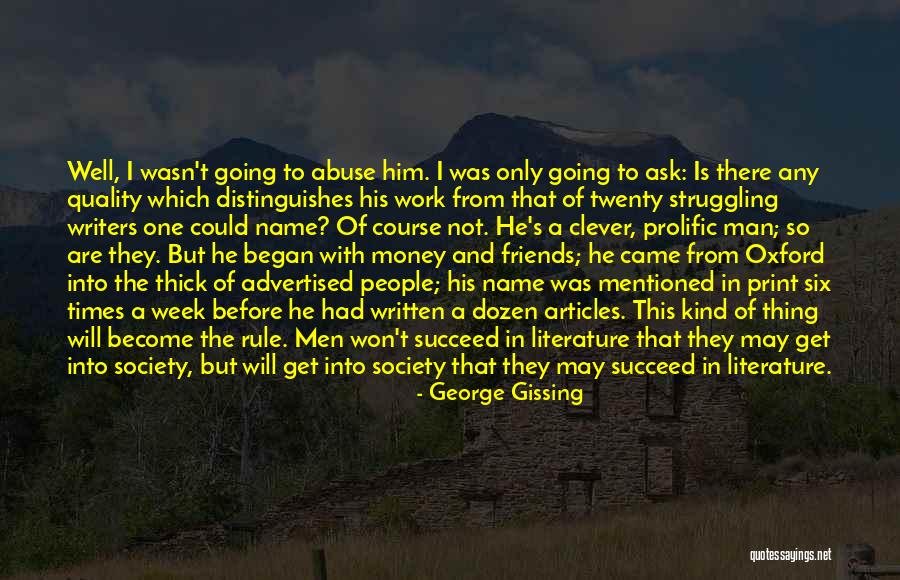 The Clever One Quotes By George Gissing The Clever One Quotes By George Gissing