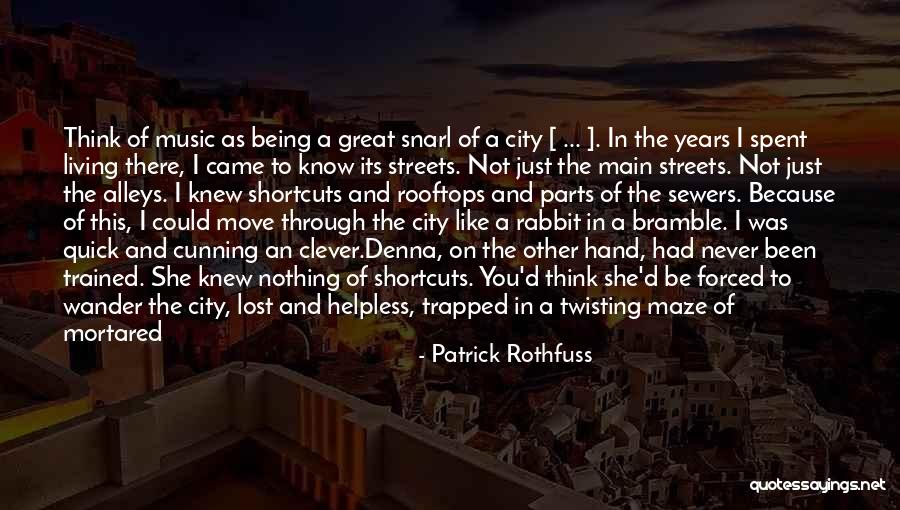 The Clever One Quotes By Patrick Rothfuss The Clever One Quotes By Patrick Rothfuss