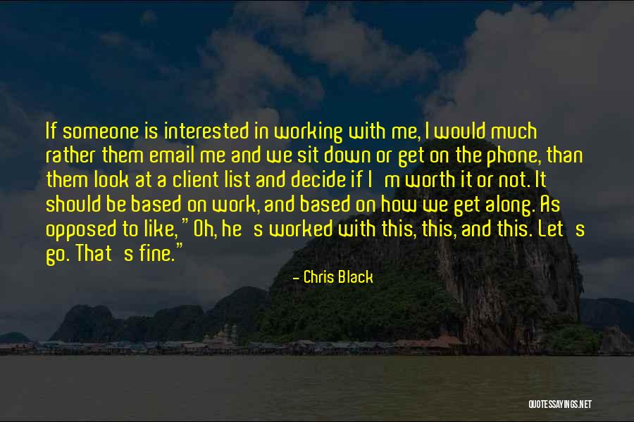 The Client List Quotes By Chris Black