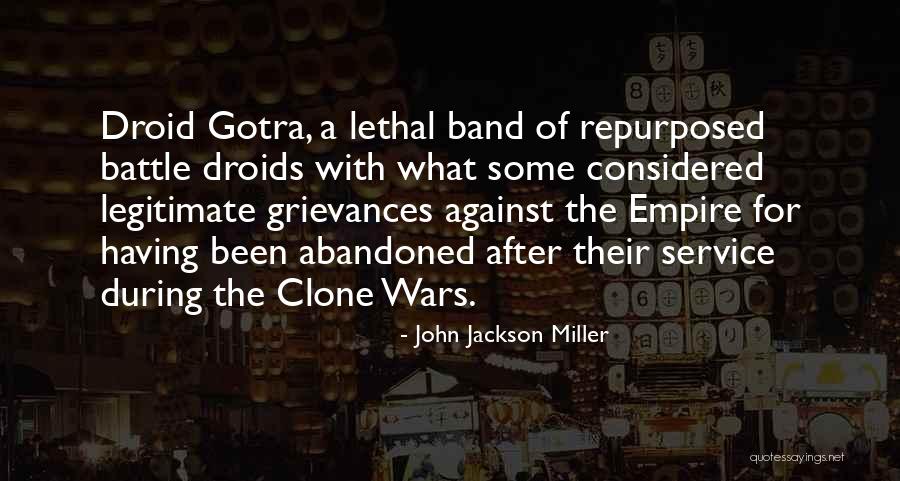 The Clone Wars Quotes By John Jackson Miller The Clone Wars Quotes By John Jackson Miller