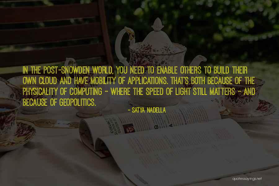 The Cloud Computing Quotes By Satya Nadella The Cloud Computing Quotes By Satya Nadella
